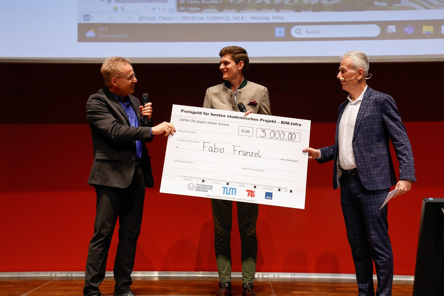 Übergabe des Students Award 2025